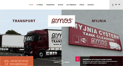 Desktop Screenshot of bimos.pl