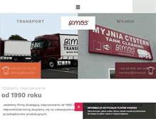 Tablet Screenshot of bimos.pl